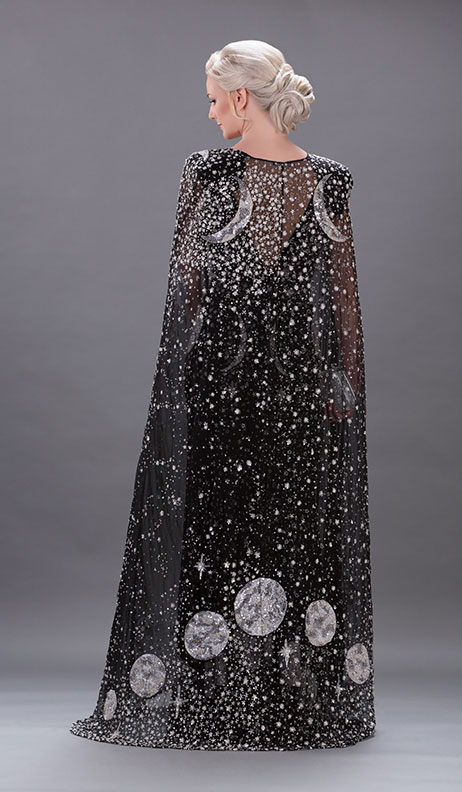 alexander mcqueen moon dress